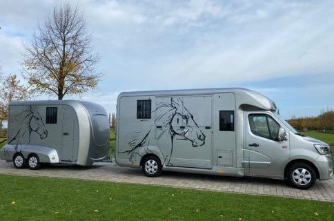 Hästtransport in/utvändig tvätt